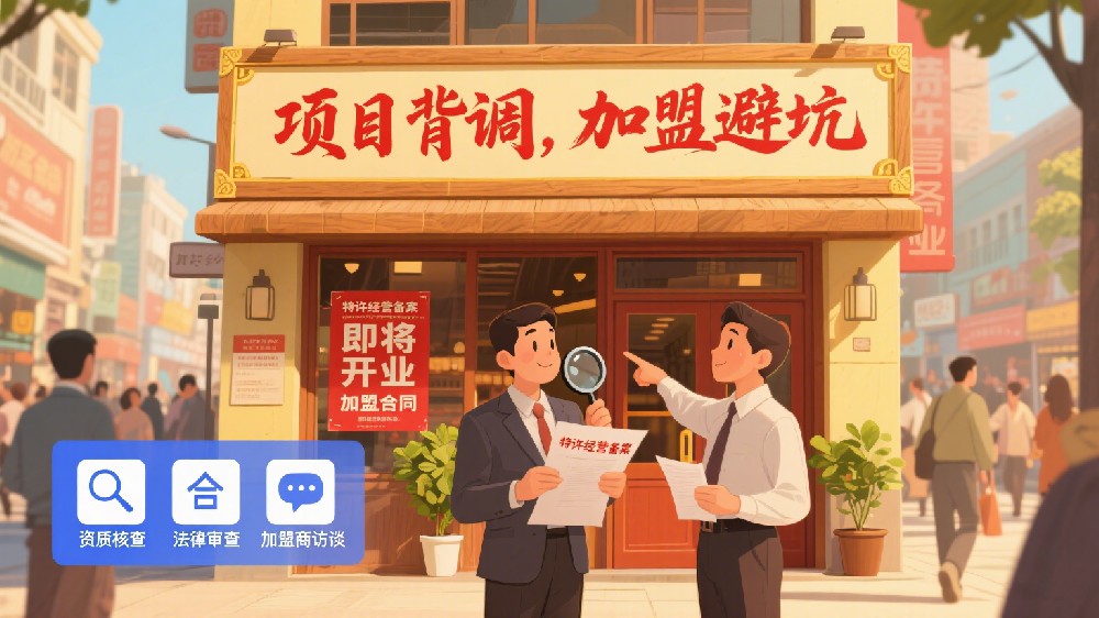 品牌加盟背景调查